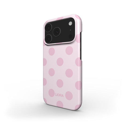 Blush Dots – Snap Phone Case