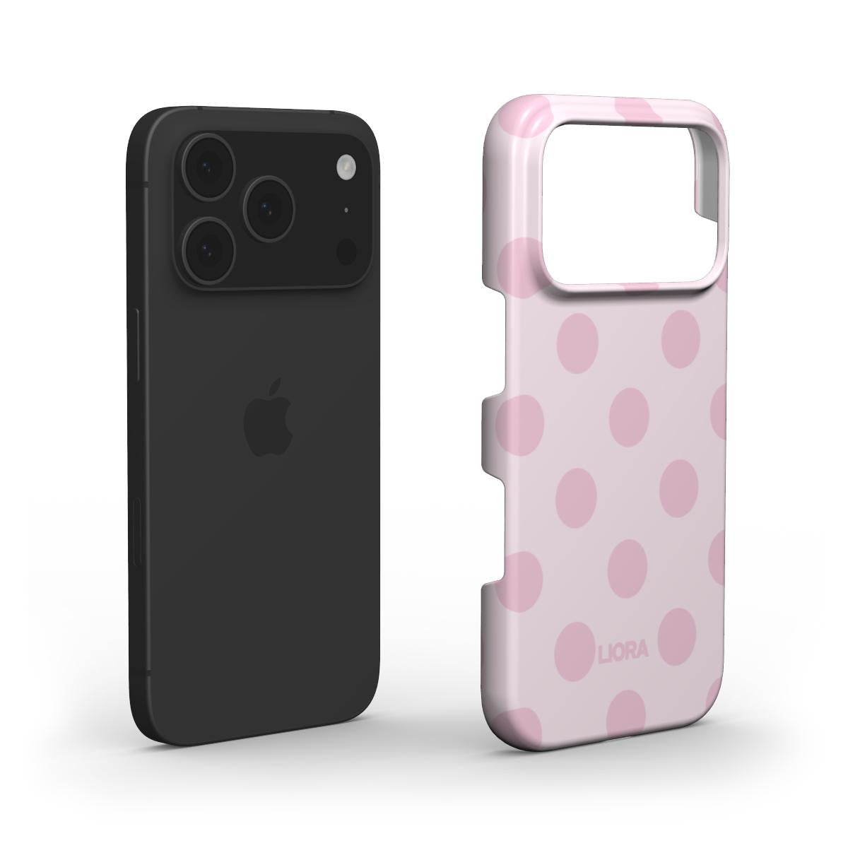 Blush Dots – Snap Phone Case