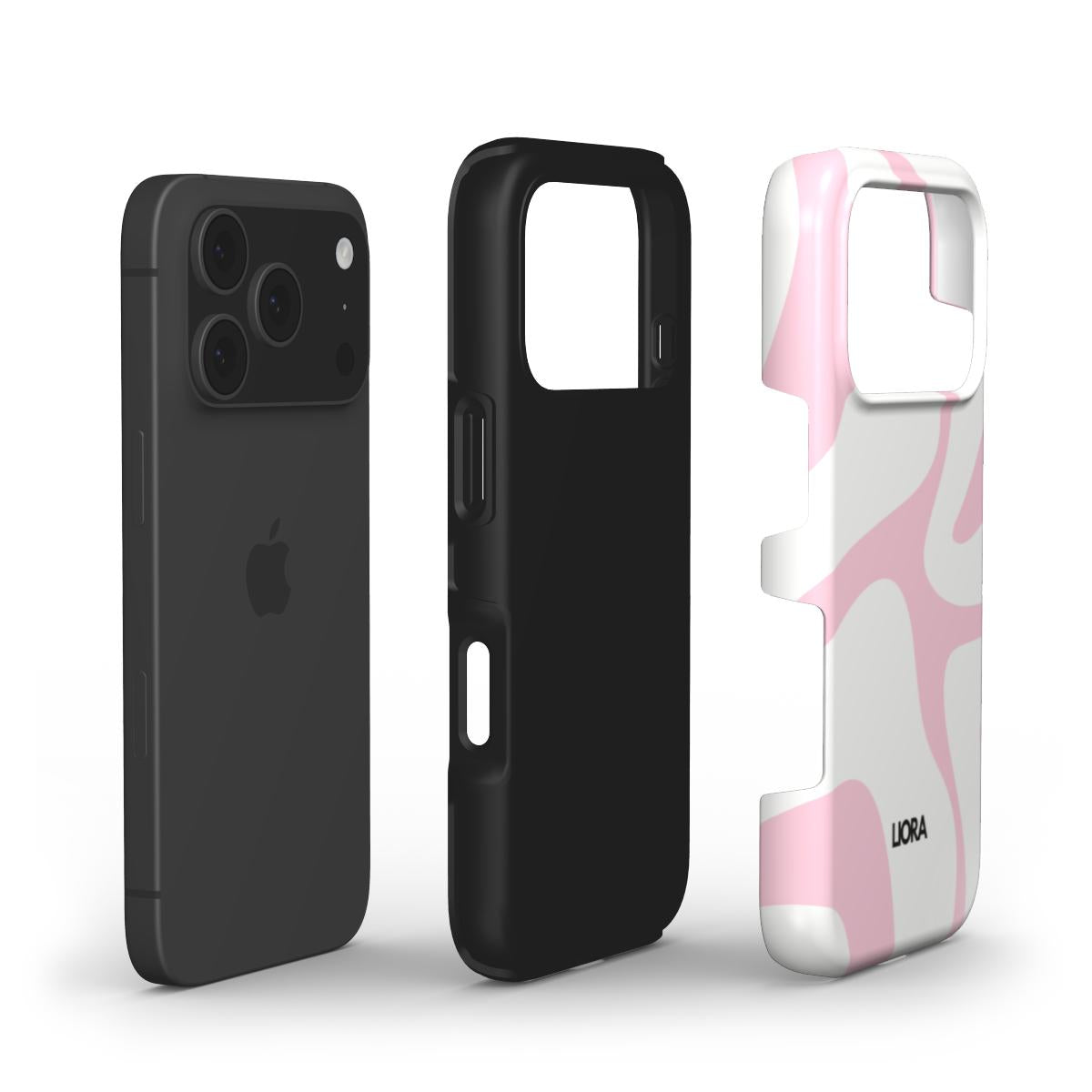 Blush Wave - Without MagSafe Phone Case