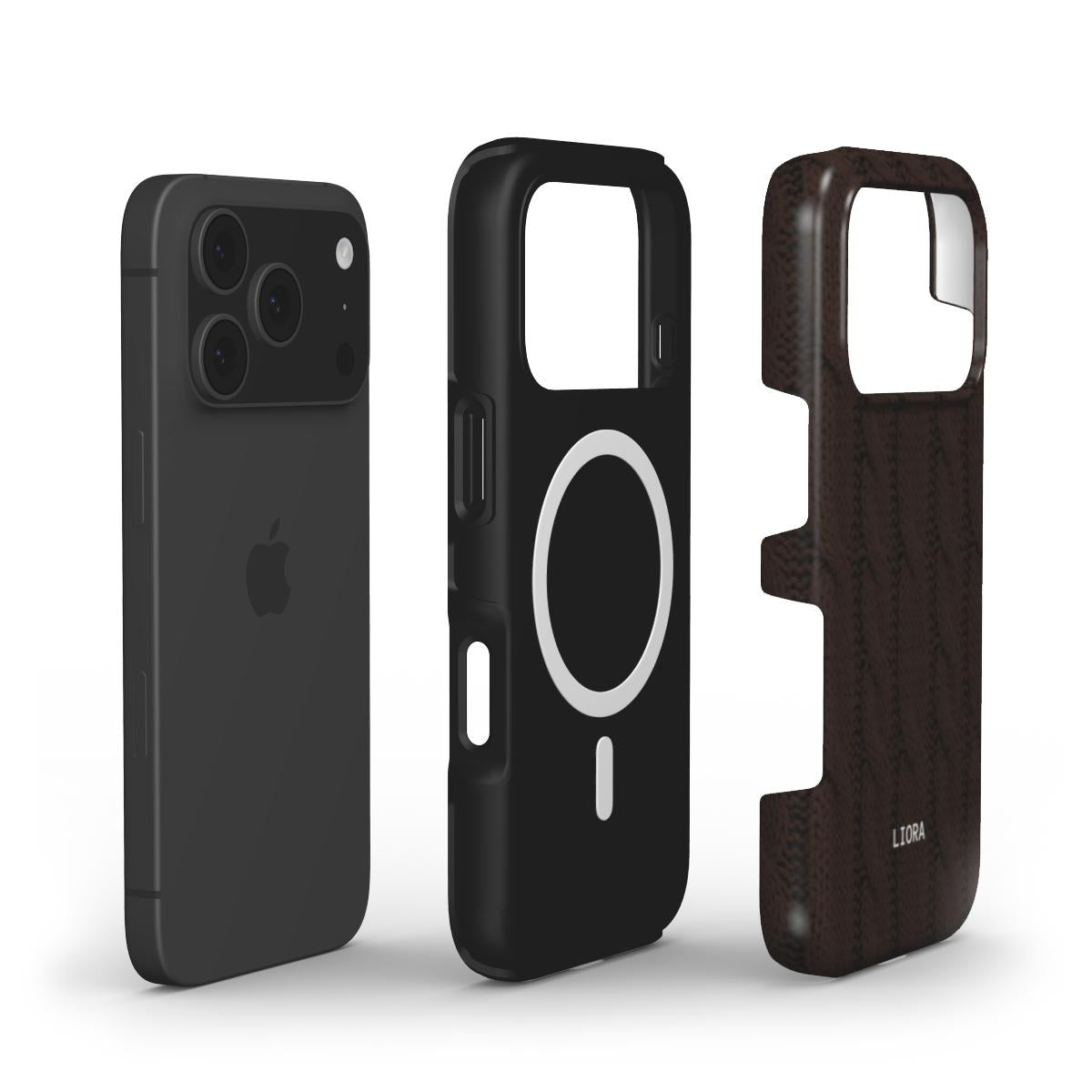 Deep Brown - MagSafe Tough Phone Case