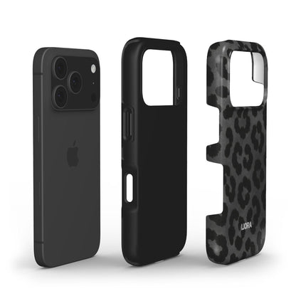 Black Leopard – Without MagSafe Phone Case