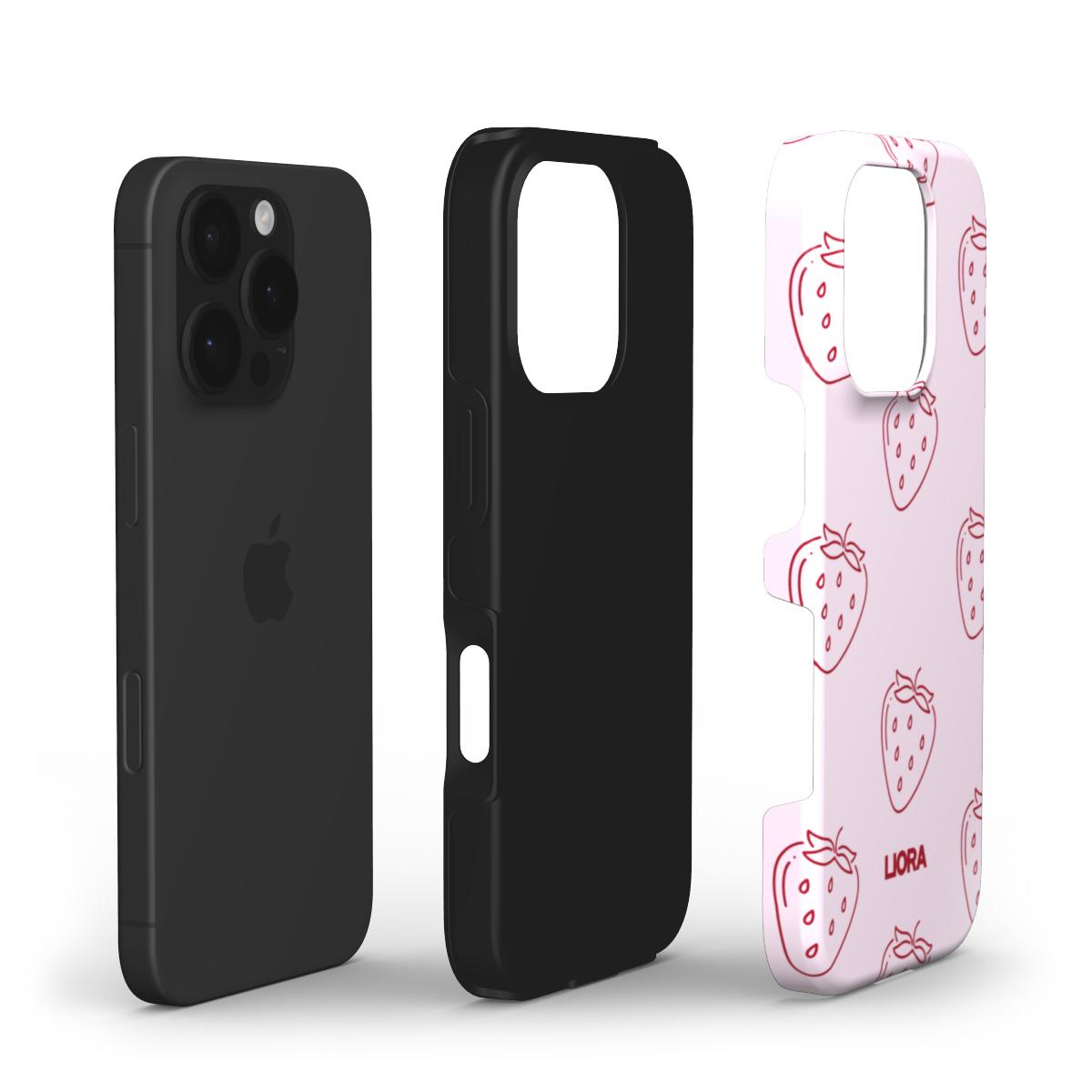 Strawberry – Without MagSafe Phone Case