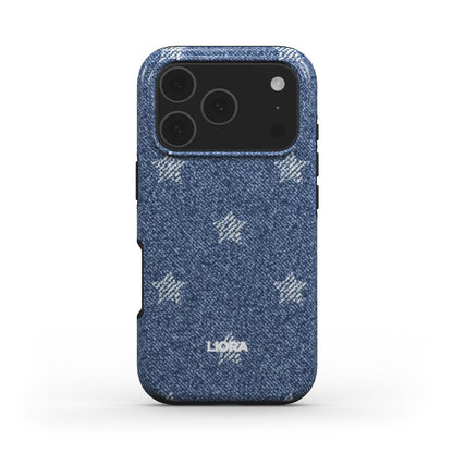 Denim Stars – Without MagSafe Phone Case