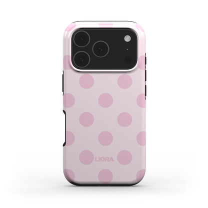 Blush Dots – Without MagSafe Phone Case