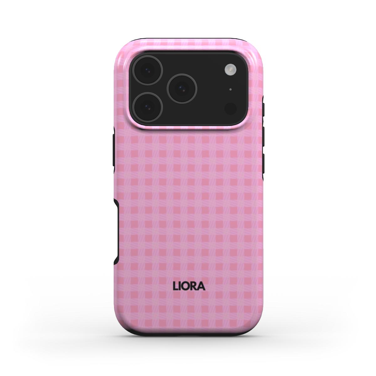 Rose Grid – MagSafe Tough Phone Case