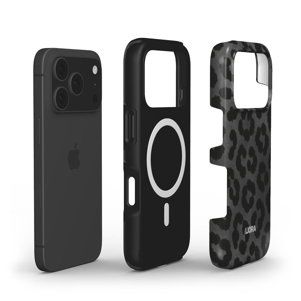 Black Leopard – MagSafe Tough Phone Case