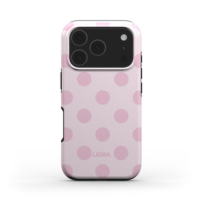 Blush Dots –  MagSafe Tough Phone Case