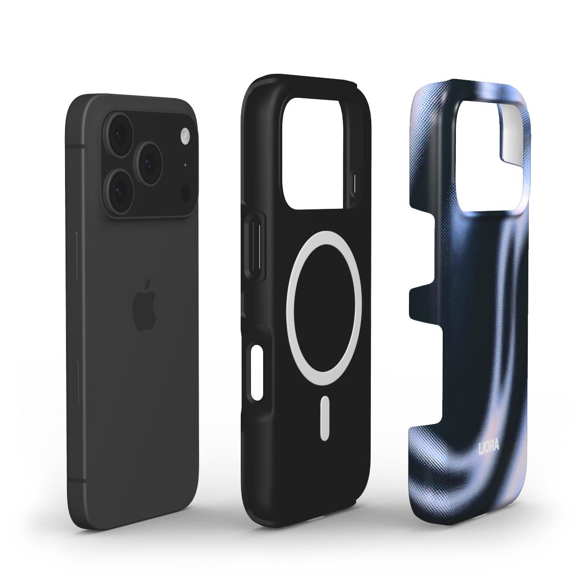 Midnight Wave – MagSafe Tough Phone Case