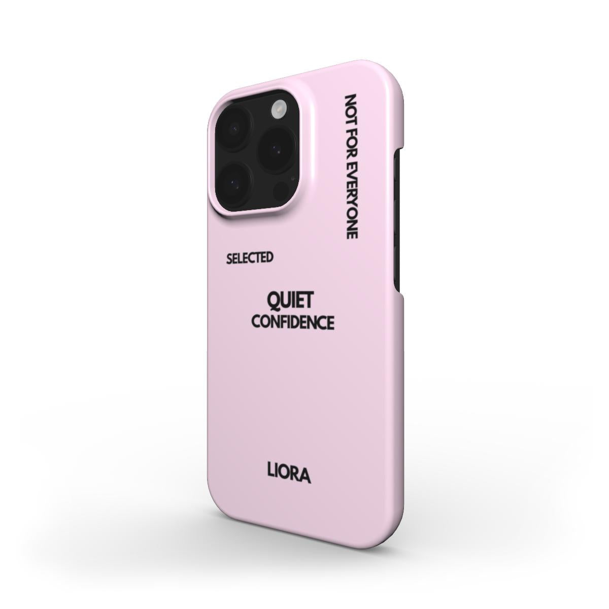 Quiet Confidence - Snap Phone Case