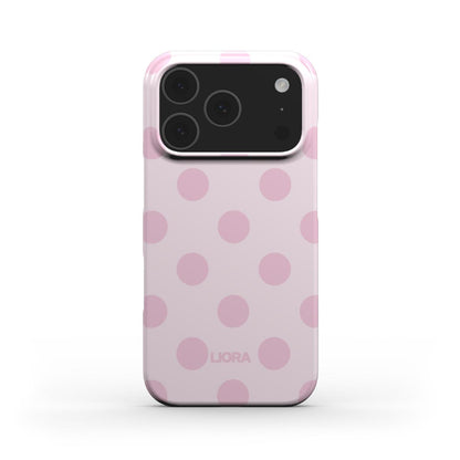 Blush Dots – Snap Phone Case