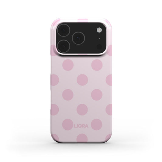 Blush Dots – Snap Phone Case