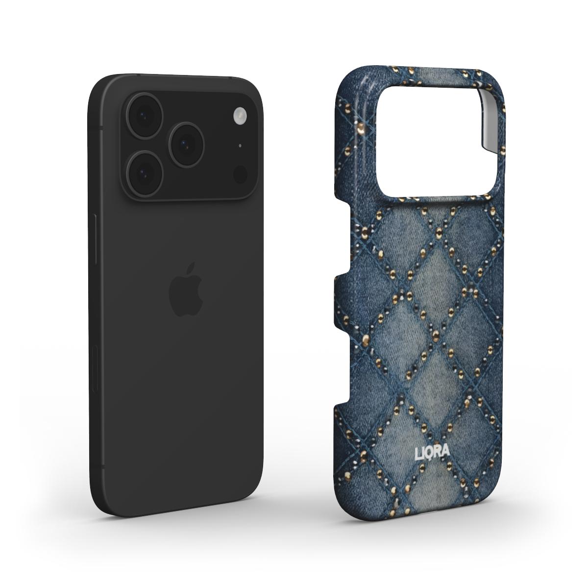 Sparkle Denim - Snap Phone Case