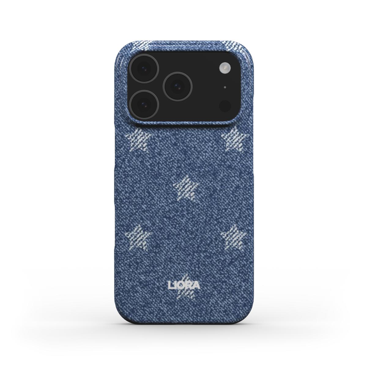 Denim Stars – Snap Phone Case