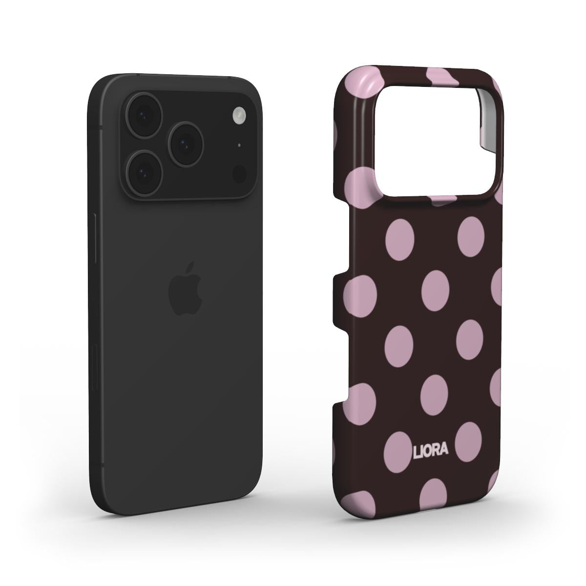 Mocha Dots – Snap Phone Case