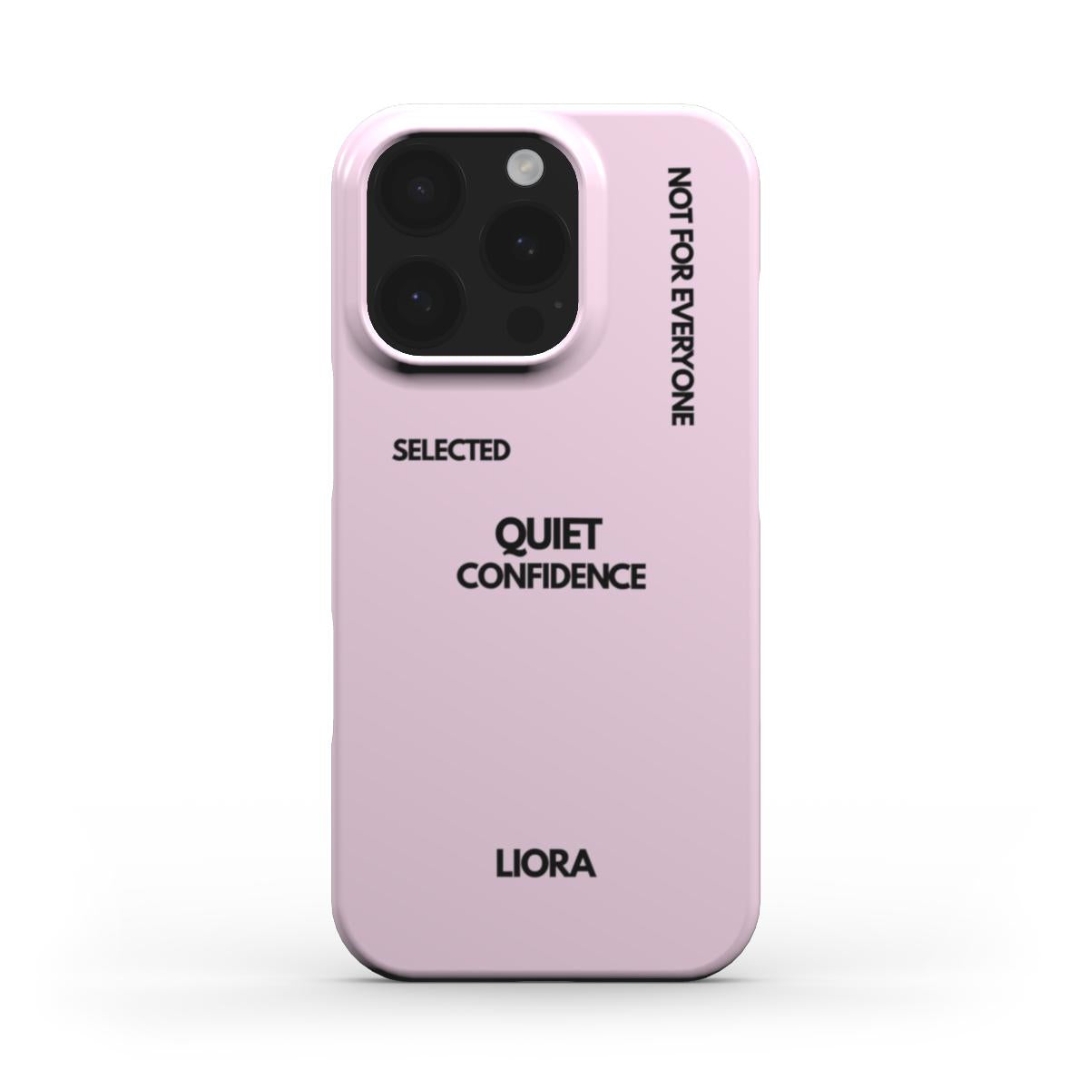 Quiet Confidence - Snap Phone Case
