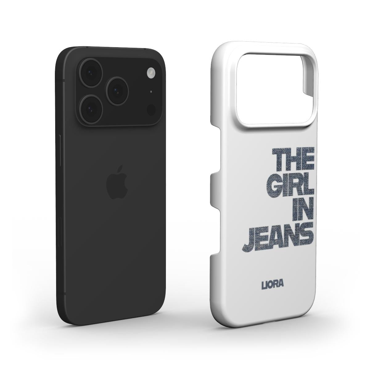 The Girl In Jeans - Snap Phone Case