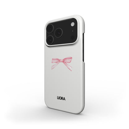 Pink Bow - Snap Phone Case