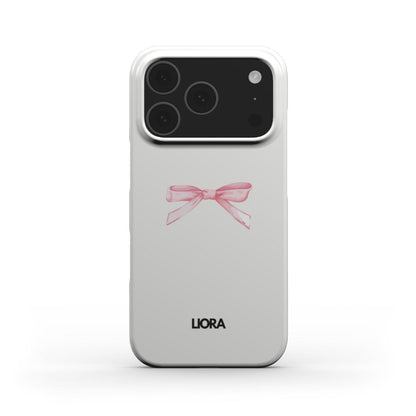 Pink Bow - Snap Phone Case