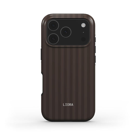 Espresso Lines - Without MagSafe Phone Case