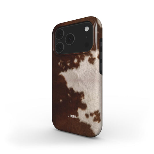 Mocha Cow - Without MagSafe Phone Case